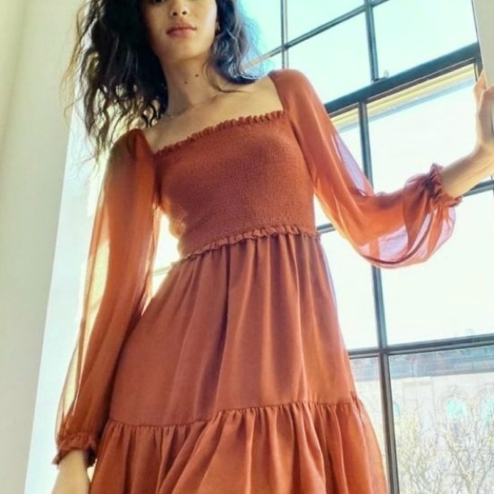 Aritzia Wilfred Tempest Mini Dress